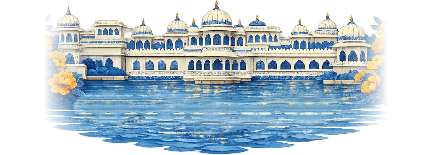 A lake palace