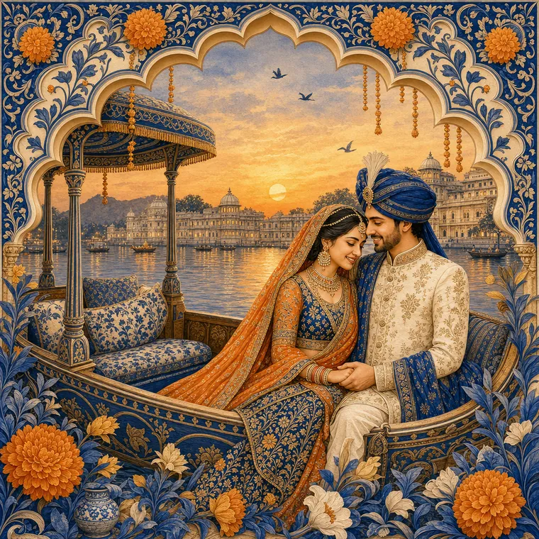 A boat ride on the lake